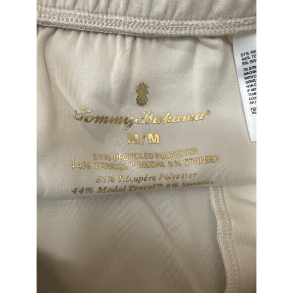 Tommy Bahama Palm Voyage Wide-Leg Pants Bleached Sand Size Medium New with tag - Picture 4 of 5